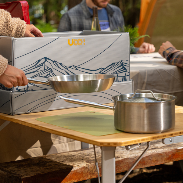 UCO's Cookit Camp Kitchen vs. DIY Camp Setup — Which Makes More Sense?