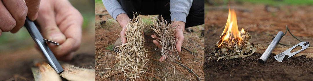 FERROCERIUM ROD BASICS: HOW TO START A FIRE USING A FERRO ROD