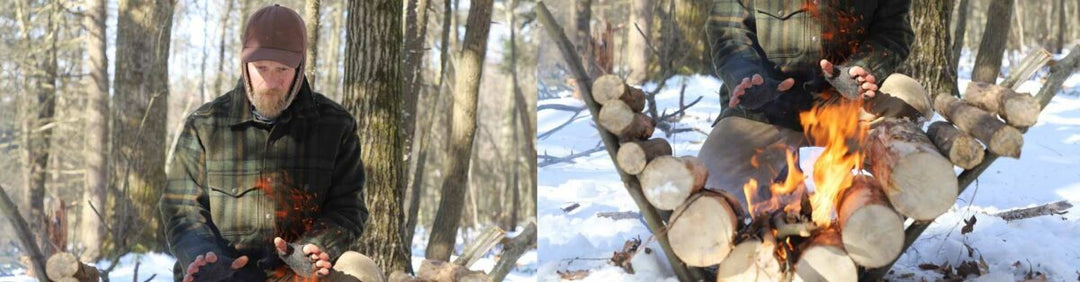 HOW TO BUILD A SELF-FEEDING CAMPFIRE