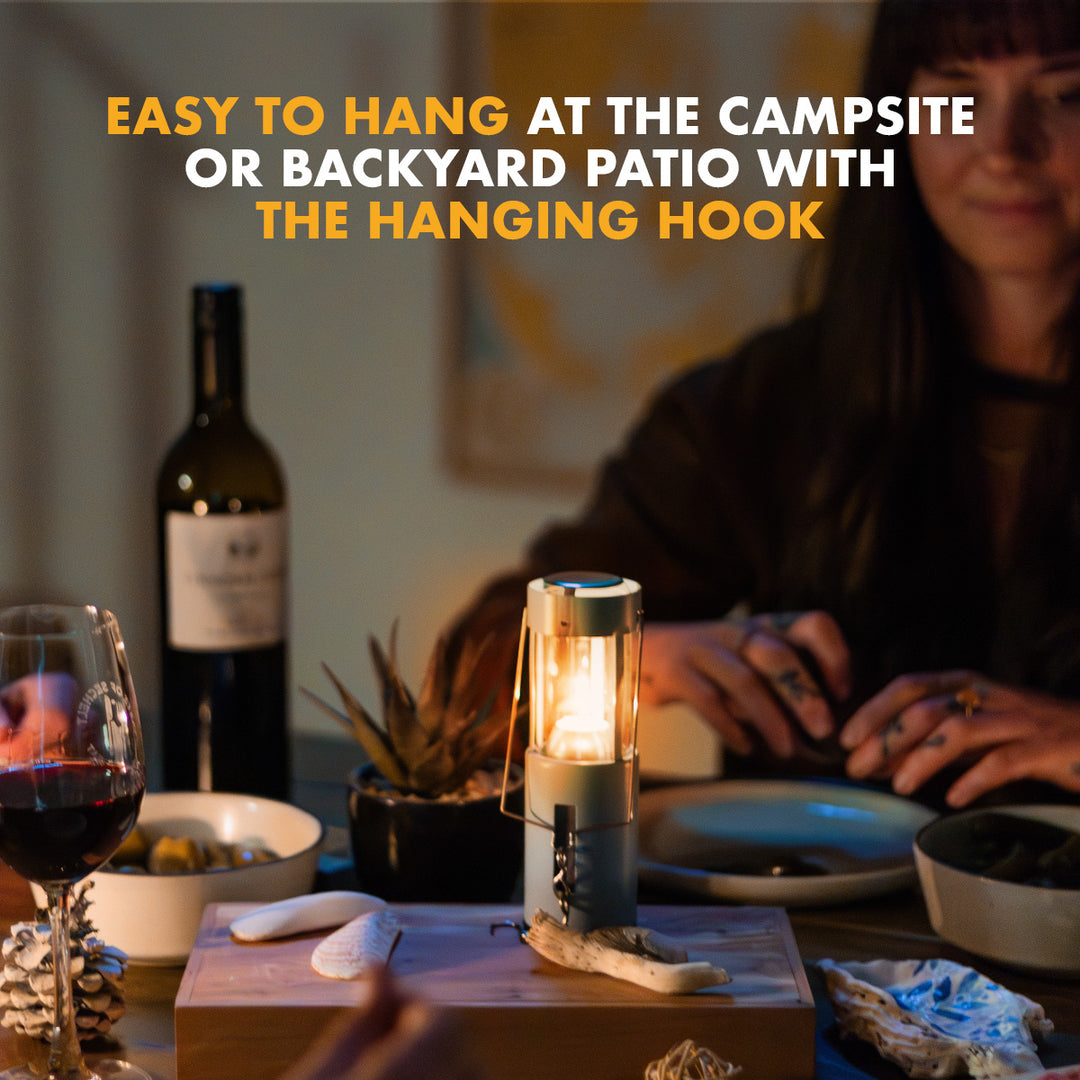 UCO Candle Lantern emergency light with real 12-hour candle for storm kits