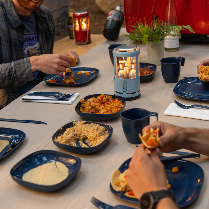 UCO Cookit Camp Kitchen tools and cookware ready for trail meals