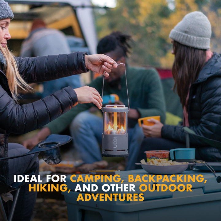 Long-burning survival candles for blackouts and storms