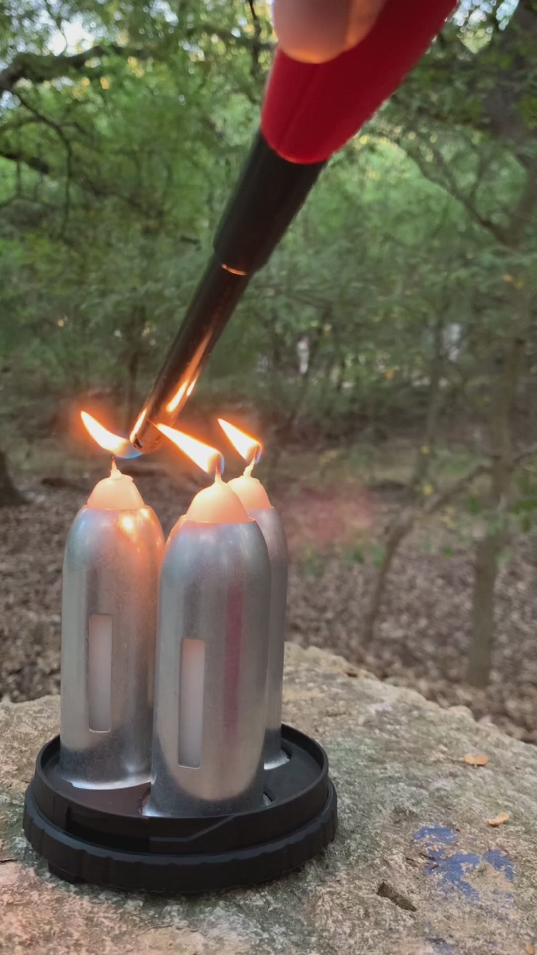 UCO beeswax candle pack for hurricane preparedness