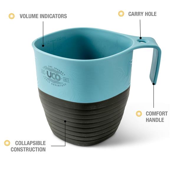 Compact UCO camp cup – great gift for campers and hiking gear fans