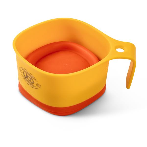 Portable UCO camping cup for hot coffee on the trail or campsite hydration