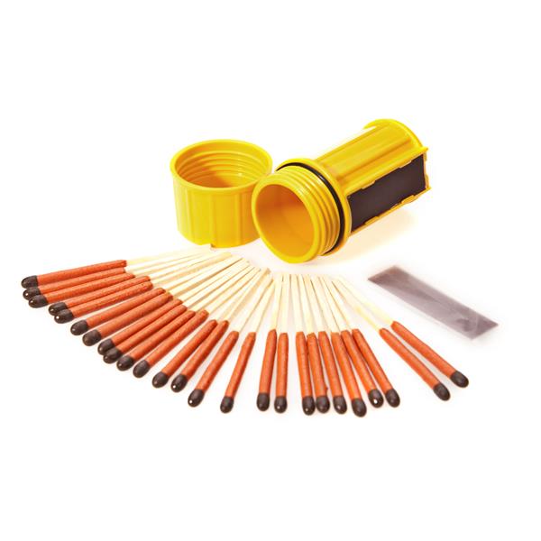 UCO Stormproof Match Kit built for hurricane emergency supplies and waterproof windproof fire starter needs